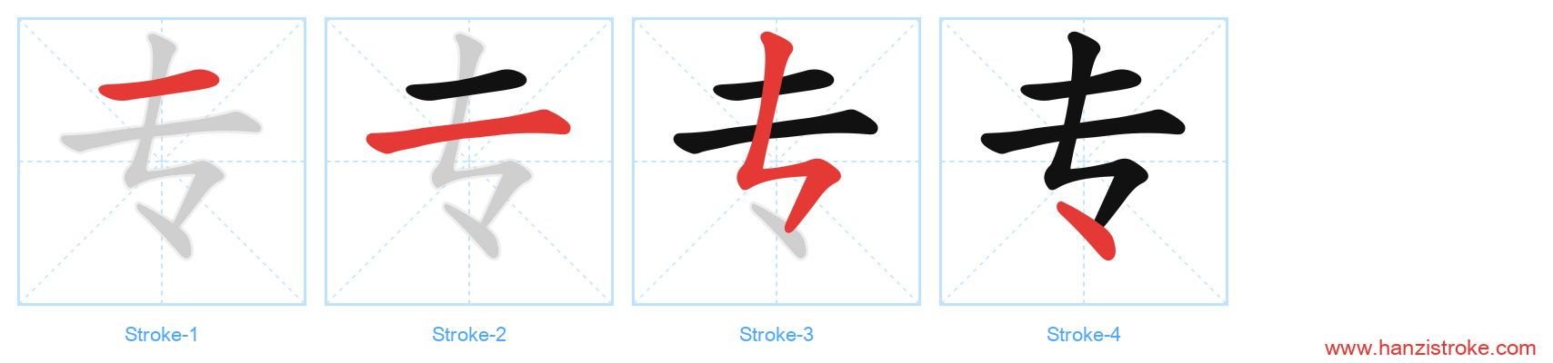 专 stroke order diagram