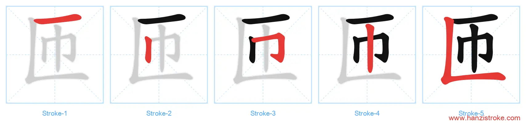 匝 stroke order diagram